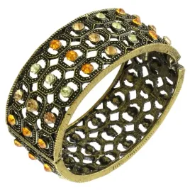 metalowa-sztywna-bransoletka-kolorowe-kamienie