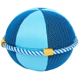 pilka-dla-psa-z-lina-beasty-dog-toy-niebieska-zabawka-treningowa