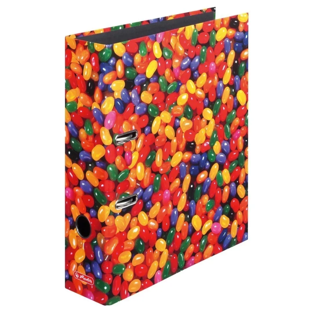 segregator-herlitz-a4-8-cm-cukierki-stan-nowy