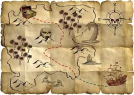 4x-piracka-mapa-skarbow-dla-dzieci-akcesorium-do-kostiumu-zabawa-papierowa