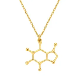 naszyjnik-pozlacany-z-wzorem-chemicznym-kofeiny