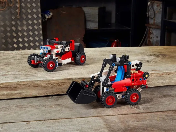 lego-technic-miniladowarka-koparka-42116-stan-nowy