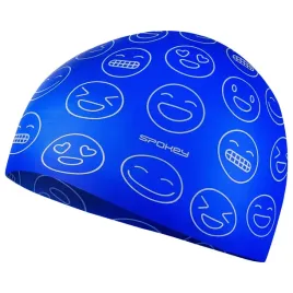 silikonowy-czepek-plywacki-emoji-spokey-junior