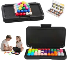 iq-game-puzzle-ukladanka-logiczna-kolorowe-kulki-piramida-gra-2d-3d-prezent