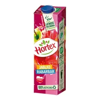 hortex-jablko-rabarbar-napoj-karton-1l-marka-hortex