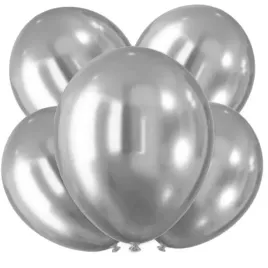 balony-chromowane-srebrne-arpex-12-5-szt