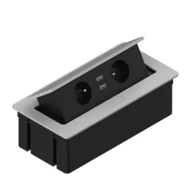 przedluzacz-elektrima-kwadro-2x230v-2xusb-alum