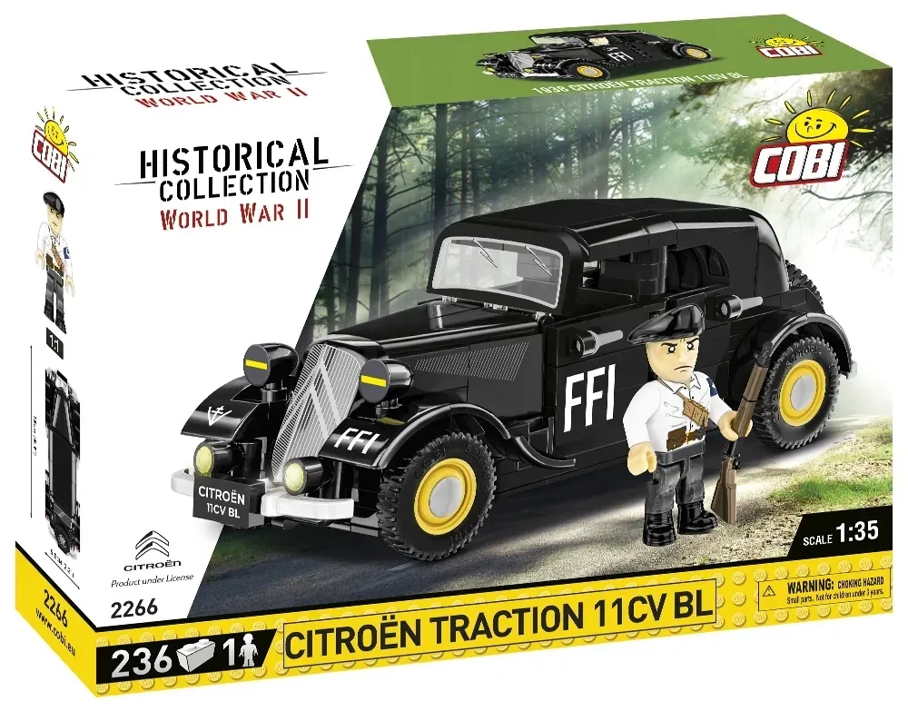 klocki-cobi-samochod-citroen-traction-11cv-bl-stan-nowy