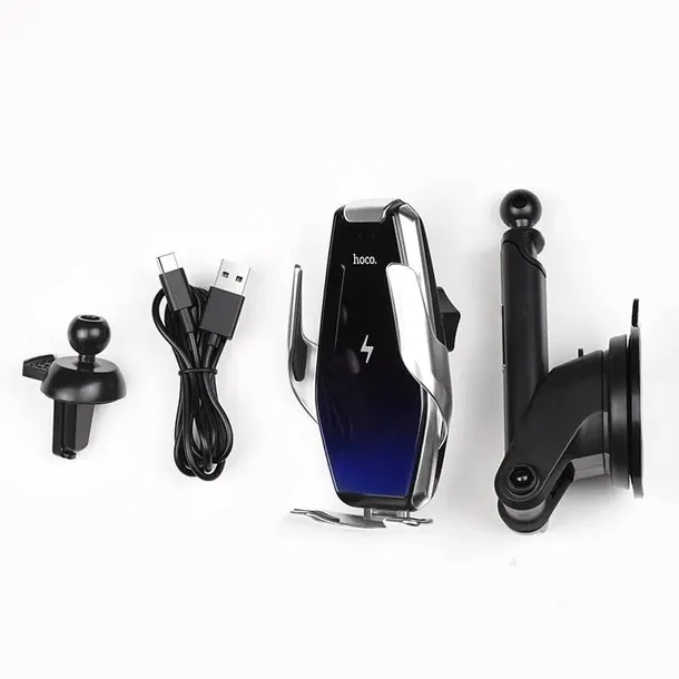 hoco-s14-car-mount-wireless-charger-silver-stan-nowy