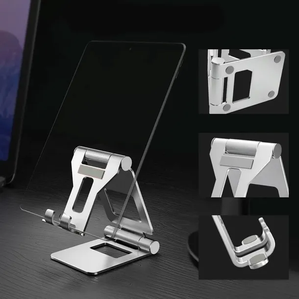 tech-protect-z10-universal-stand-holder-tablet-silver-waga-z-opakowaniem-0-3-kg-stan-nowy