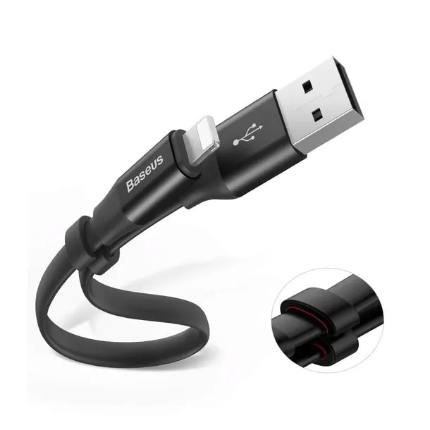 baseus-nimble-lightning-cable-23cm-grey-stan-nowy