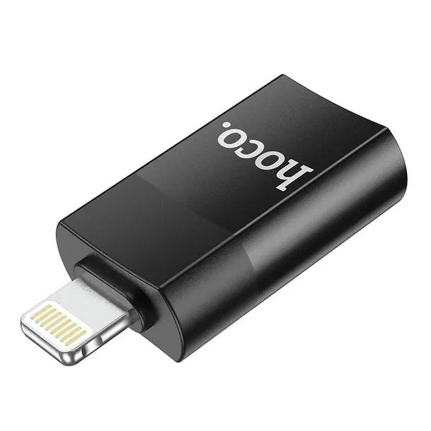 hoco-ua17-adapter-usb-to-lightning-black-stan-nowy-waga-z-opakowaniem-0-3-kg