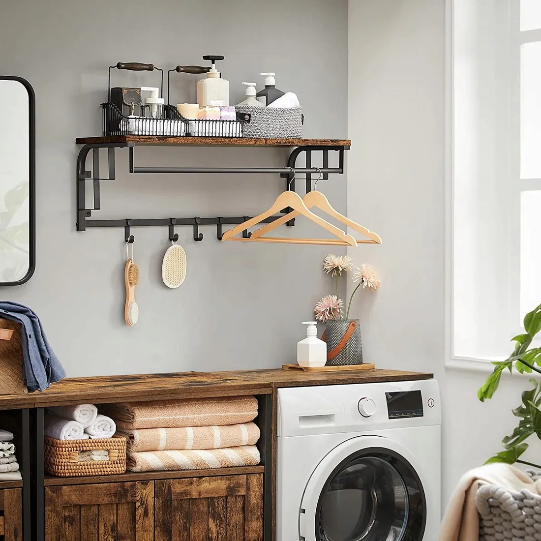 polka-scienna-wiszaca-scienna-z-haczykami-80-cm