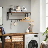 polka-scienna-wiszaca-scienna-z-haczykami-80-cm-marka-songmics-kolor-mebla-buk-ciemny