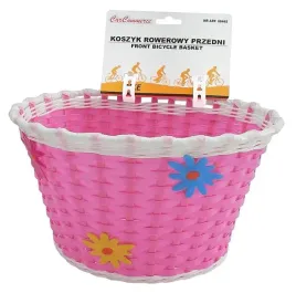 koszyk-na-rower-dzieciecy-przedni-rozowy