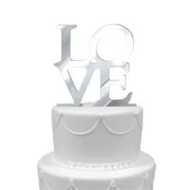 topper-z-pleksy-love-srebrny-lustrzany-16-cm