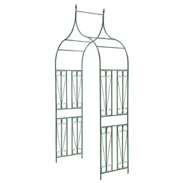 pergola-ogrodowa-do-roslin-pnacych-ciemnozielona