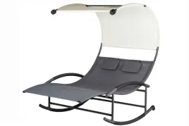 lezanka-lezak-ogrodowy-z-daszkiem-hustawka