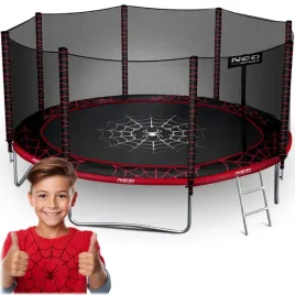 trampolina-ogrodowa-14ft-435cm-z-siatka-zewnetrzna-i-drabinka-neo-sport