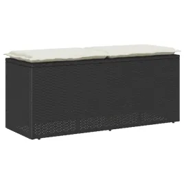 lawka-ogrodowa-z-poduszka-kremowa-110-x-40-x-44-cm-czarna