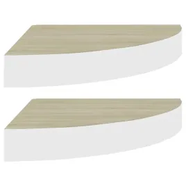 narozne-polki-scienne-2-szt-dab-i-biel-25x25x3