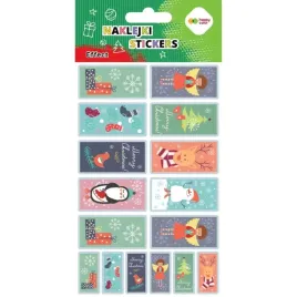 naklejki-xmas-stamp-10x20cm-happy-color