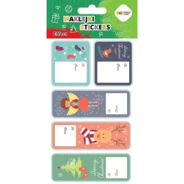 naklejki-xmas-stamp-tag-10x20cm-happy-color