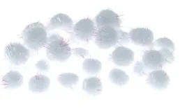 pompony-metaliczne-biale-2cm-40szt