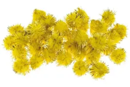 pompony-metaliczne-zlote-2cm-40szt