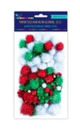 pompony-poliestrowe-metalizowane-100szt