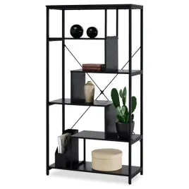 modny-regal-na-ksiazki-z-asymetrycznym-wzorem-harper-b-czarny