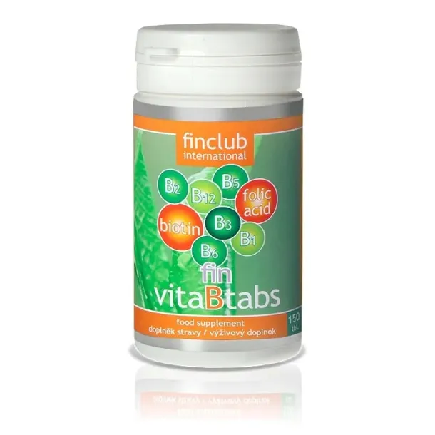 fin VitaBtabs FinClub Witaminy z grupy B + kw.foliowy