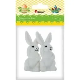 zajac-flokowany-32x74x25mm-bialy-2szt