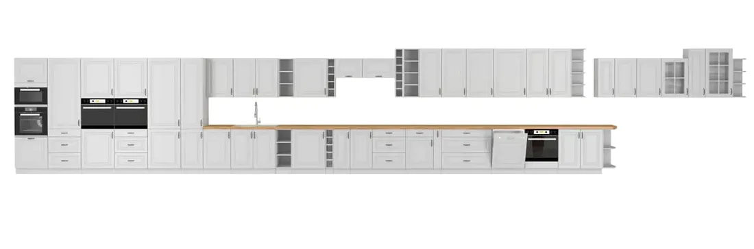 meble-kuchenne-stilo-bialy-bialy-250cm
