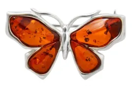 broszka-motyl-z-koniakowym-bursztynem