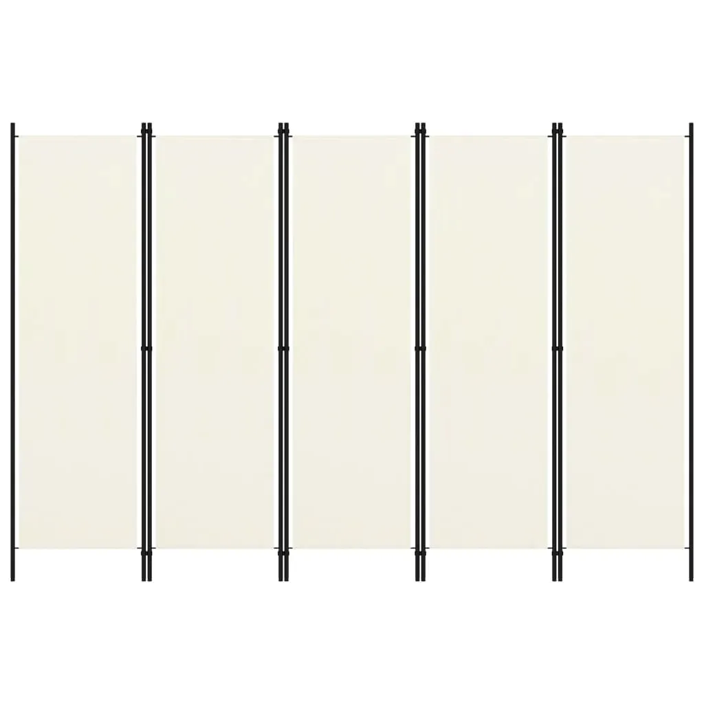 parawan-5-panelowy-kremowy-250-x-180-cm