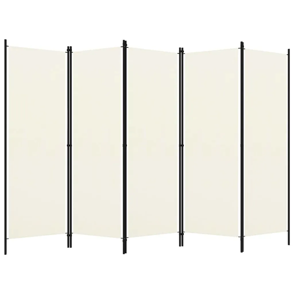parawan-5-panelowy-kremowy-250-x-180-cm