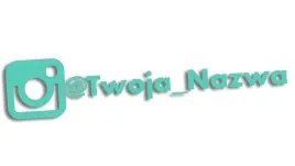 wycinana-naklejka-instagram-mietowa