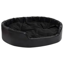 legowisko-dla-psa-czarne-99x89x21-cm-plusz-i-ek