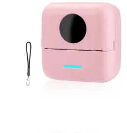 drukarka-mini-termiczna-bluetooth-kieszonkowa-rozowa-huijukeji