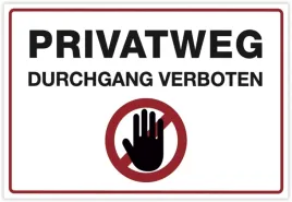 tabliczka-privatweg-durchgang-verbiden-droga-prywatna-tablica-znak