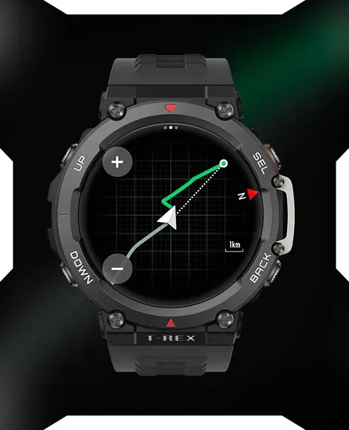 amazfit-t-rex-2-ember-black-smartwatch-woreczek-swiateczny-gratis