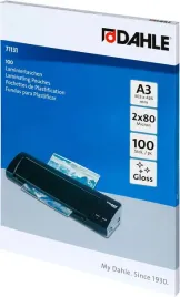 folia-laminacyjna-do-laminowania-a3-80-mic-dahle-100-sztuk