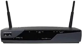 router-przewodowy-cisco-877-rj-45-dwupasmowy-czestotliwosc-2400-mhz-czarny