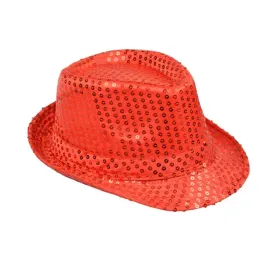 kapelusz-cekiny-czerwony