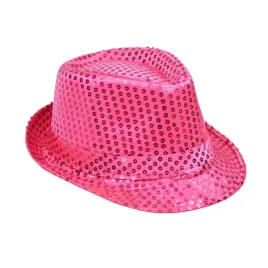 kapelusz-cekiny-rozowy