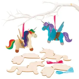 drewniany-jednorozec-baker-ross-at312-zestaw-3d-zawieszany-6-sztuk