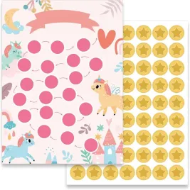 tabela-nagrod-dla-dzieci-biroyal-naklejki-system-motywacyjny-dziewczynki-a4