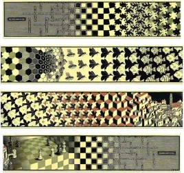 panel-dekoracyjny-scienny-kolorowy-escher-metamorphosis-iiartopweb-100x22cm