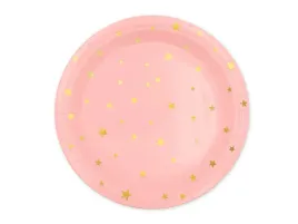talerzyki-papierowe-rozowe-w-zlote-gwiazdki-23-cm-6-szt